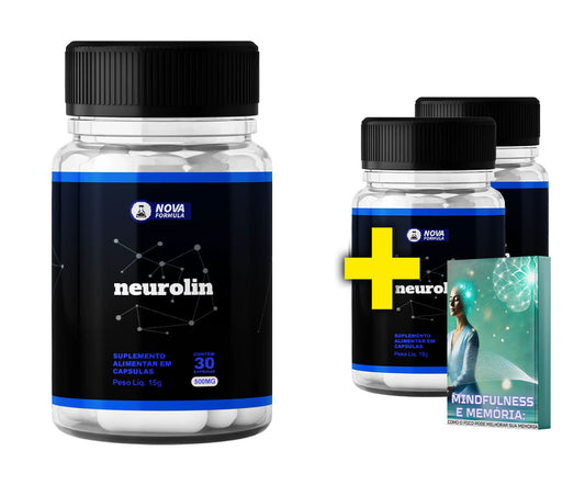 Neurolin - Auxilio Natural Na Saúde Da Memória - Promoção